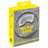 Прозрачная насадка на пенис Piss Play Sleeve для игр с мочеиспусканием - Orion - купить с доставкой в Астрахани