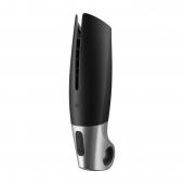 Черный мастурбатор с вибрацией Power Masturbator - Satisfyer - в Астрахани купить с доставкой