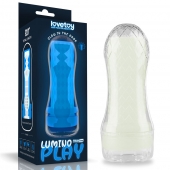Светящийся в темноте мастурбатор Lumino Play Masturbator Pocketed - Lovetoy - в Астрахани купить с доставкой