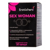Капсулы для женщин Erotichard sex woman - 20 капсул (0,370 гр.) - Erotic Hard - купить с доставкой в Астрахани