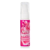 Интимный гель на водной основе Tutti-Frutti Bubble Gum - 30 гр. - Биоритм - купить с доставкой в Астрахани