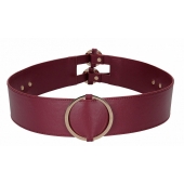 Бордовый ремень Halo Waist Belt - размер L-XL - Shots Media BV - купить с доставкой в Астрахани