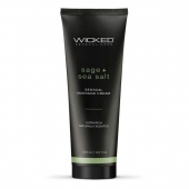 Массажный легкий крем WICKED Sage plus Sea Salt - 120 мл. - Wicked - купить с доставкой в Астрахани