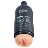Телесный мастурбатор-вагина Shower Therapy Milk Me Honey - Pipedream - в Астрахани купить с доставкой