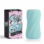 Аквамариновый мастурбатор Stamina Masturbator Pleasure Pocket - Chisa - в Астрахани купить с доставкой