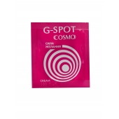 Стимулирующий интимный крем для женщин Cosmo G-spot - 2 гр. - Биоритм - купить с доставкой в Астрахани