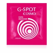 Стимулирующий интимный крем для женщин Cosmo G-spot - 2 гр. - Биоритм - купить с доставкой в Астрахани