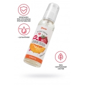 Съедобная гель-смазка Yovee «Двойной соблазн» с Д-пантенолом и вкусом клубники и дыни - 100 мл. - ToyFa - купить с доставкой в Астрахани