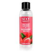 Массажное масло Sexy Sweet Nectar Lychee с феромонами и ароматом личи - 75 мл. - Биоритм - купить с доставкой в Астрахани