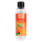 Массажное масло Sexy Sweet Fresh Orange с ароматом апельсина и феромонами - 75 мл. - Биоритм - купить с доставкой в Астрахани