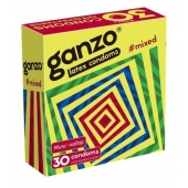 Микс-набор из 30 презервативов Ganzo Mixed - Ganzo - купить с доставкой в Астрахани