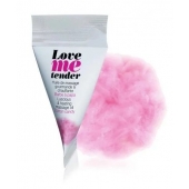 Съедобное согревающее массажное масло Love Me Tender Cotton Candy с ароматом сладкой ваты - 10 мл. - Love to Love - купить с доставкой в Астрахани