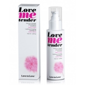 Съедобное согревающее массажное масло Love Me Tender Cotton Candy с ароматом сладкой ваты - 100 мл. - Love to Love - купить с доставкой в Астрахани