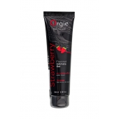 Интимный гель на водной основе Lube Tube Strawberry с клубничным вкусом - 100 мл. - ORGIE - купить с доставкой в Астрахани