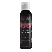 Хрустящая пенка для массажа Orgie Acqua Croccante Sakura с ароматом сакуры - 150 мл. - ORGIE - купить с доставкой в Астрахани