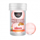 Лубрикант на масляной основе Hot Ball Plus с разогревающим эффектом (2 шарика по 3 гр.) - HotFlowers - купить с доставкой в Астрахани