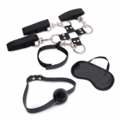 Набор для фиксации из 7 предметов Hogtie   Ball Gag Kit - Lux Fetish - купить с доставкой в Астрахани