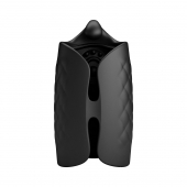 Черный мастурбатор с вибростимуляцией головки Black Glans Trainer - Baile - в Астрахани купить с доставкой