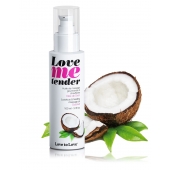 Съедобное согревающее массажное масло Love Me Tender Cocos с ароматом кокоса - 100 мл. - Love to Love - купить с доставкой в Астрахани