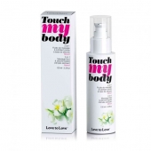 Силиконовый лубрикант 2-в-1 Touch My Body с ароматом моной - 100 мл. - Love to Love - купить с доставкой в Астрахани