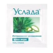 Гель-смазка «Услада с алоэ» - 3 гр. - Биоритм - купить с доставкой в Астрахани