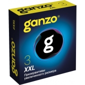 Презервативы увеличенного размера Ganzo XXL - 3 шт. - Ganzo - купить с доставкой в Астрахани