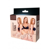 Набор из 3 мастурбаторов The Girl Next Door Tina - Dream Toys - в Астрахани купить с доставкой