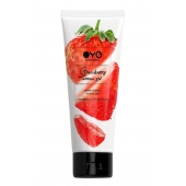 Лубрикант на водной основе OYO Aroma Gel Strawberry с ароматом клубники - 75 мл. - OYO - купить с доставкой в Астрахани
