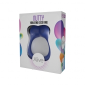 Синее эрекционное виброкольцо Nutty - Adrien Lastic - в Астрахани купить с доставкой