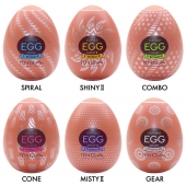 Набор из 6 мастурбаторов-яиц Tenga Egg Variety Pack V - Tenga - в Астрахани купить с доставкой