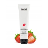 Лубрикант на водной основе Nuei Inlube с алоэ вера и ароматом клубники - 100 мл. - Nuei cosmetics - купить с доставкой в Астрахани