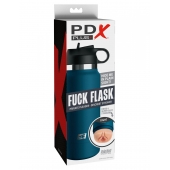 Мастурбатор-вагина в синей колбе F*ck Flask - Pipedream - в Астрахани купить с доставкой