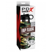 Мастурбатор в камуфляжной колбе Fap Flask - Pipedream - в Астрахани купить с доставкой