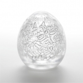 Мастурбатор-яйцо Keith Haring EGG PARTY - Tenga - в Астрахани купить с доставкой