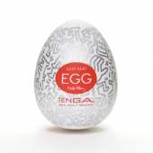 Мастурбатор-яйцо Keith Haring EGG PARTY - Tenga - в Астрахани купить с доставкой