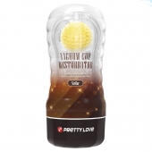Прозрачный текстурированный мастурбатор Vacuum Cup Masturbator Stellar - Baile - в Астрахани купить с доставкой