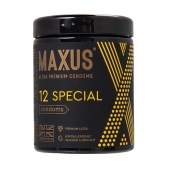 Презервативы с точками и рёбрами MAXUS Special - 12 шт. - Maxus - купить с доставкой в Астрахани