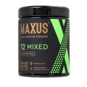 Презервативы MAXUS Mixed - 12 шт. - Maxus - купить с доставкой в Астрахани