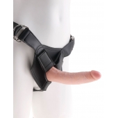 Страпон на виниловых трусиках Strap-on Harness Cock - 17,8 см. - Pipedream - купить с доставкой в Астрахани