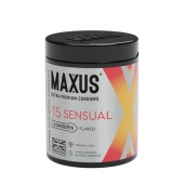 Анатомические презервативы MAXUS Sensual - 15 шт. - Maxus - купить с доставкой в Астрахани
