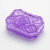 Фиолетовый мастурбатор-стимулятор Tenga Uni Amethyst - Tenga - в Астрахани купить с доставкой