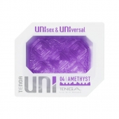Фиолетовый мастурбатор-стимулятор Tenga Uni Amethyst - Tenga - в Астрахани купить с доставкой