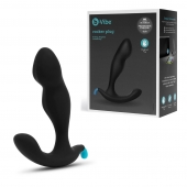 Черный утяжеленный анальный стимулятор Rocker Plug - 12 см. - b-Vibe - в Астрахани купить с доставкой