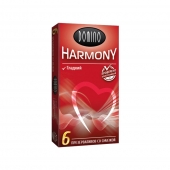 Гладкие презервативы Domino Harmony - 6 шт. - Domino - купить с доставкой в Астрахани