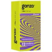 Тонкие презервативы для большей чувствительности Ganzo Sence - 12 шт. - Ganzo - купить с доставкой в Астрахани
