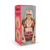 Двусторонний мастурбатор Lola Taylor - 22 см. - ФлешНаш - в Астрахани купить с доставкой
