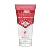 Интимный гель-смазка на водной основе Lubrimax Magic Strawberry - 75 мл. - ИнтелБИО - купить с доставкой в Астрахани