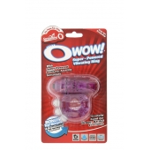 Фиолетовое эрекционное виброкольцо OWOW PURPLE - Screaming O - в Астрахани купить с доставкой