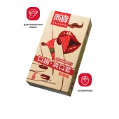 Презервативы Elasun Strawberry с аромато клубники - 10 шт. - Elasun - купить с доставкой в Астрахани
