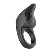 Черное эрекционное виброкольцо Vibro Lust Ring - MALESATION - в Астрахани купить с доставкой
